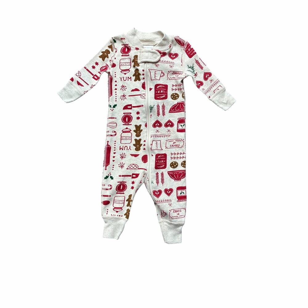 Hanna Andersson Organic Cotton Get Baking Baby Zip Sleeper